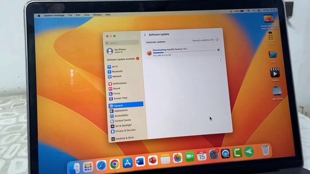 December 2022 MacOS Update For MacBook MacOS 13.1 Ventura