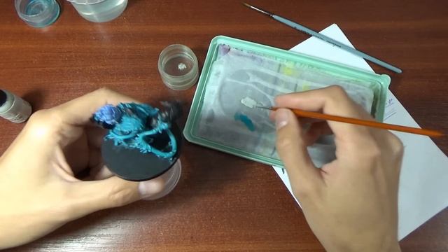 Покрас элементаля воды. Как не бояться делать ошибки. смотреть онлайн