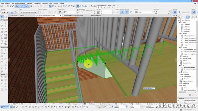 ArchiCAD. Проблема отображения лестниц. (Алексей Каширский) смотреть онлайн
