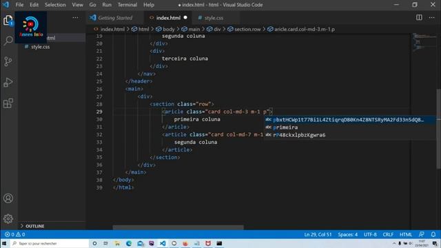 Learn HTML Css Bootrastrap tutorial part 4 | Anees info смотреть онлайн