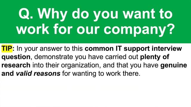 IT SUPPORT Interview Questions and ANSWERS! (How to PASS an IT Technical Support Job Interview!) смотреть онлайн