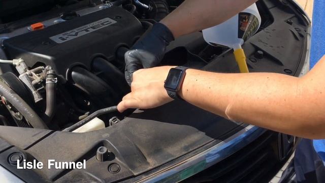 2008 Honda Accord 4 Cylinder Coolant Drain And Fill Replacement
