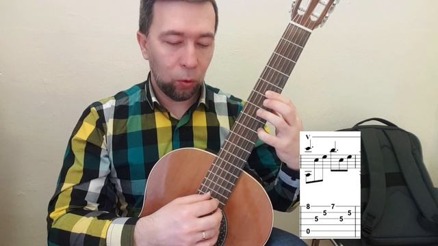 РАЗБОР. ЗИМНИЙ ВАЛЬС. НОТЫ + ТАБЫ. смотреть онлайн