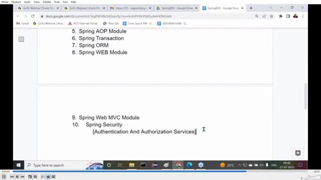 Java Frameworks Package tutorials by Mr. Nagoor Babu Sir смотреть онлайн