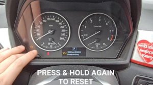 2015-2022 BMW X1 F48 - How to reset oil service / inspection / maintenance - kasowanie inspekcji