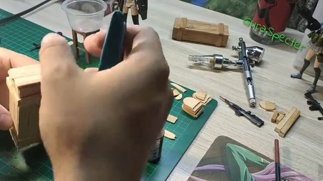 Dioramas 1/12 Wooden Gun Box / Caja de armas. Figma, Sh figuarts, Mafex, Marvel Legends, Mezco,Esp. смотреть онлайн