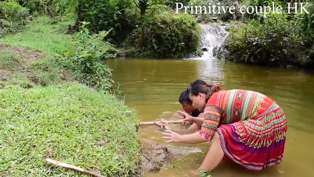 Primitive Life : Top Highlight Skills, Video Highlight Catch Big Fish, Unique Skills For Survival