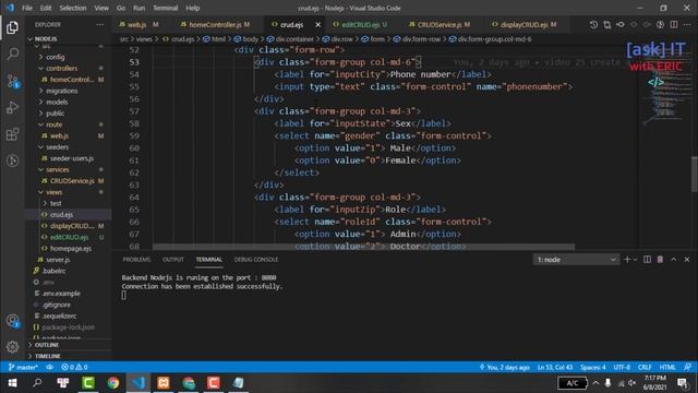 #27 CRUD với Node.js và Sequelize - Sử Dụng ORM Để Sửa Dữ liệu (Edit) - Phần 3 смотреть онлайн
