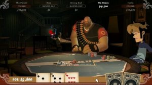 Играем в Poker Night at the Inventory Часть 1