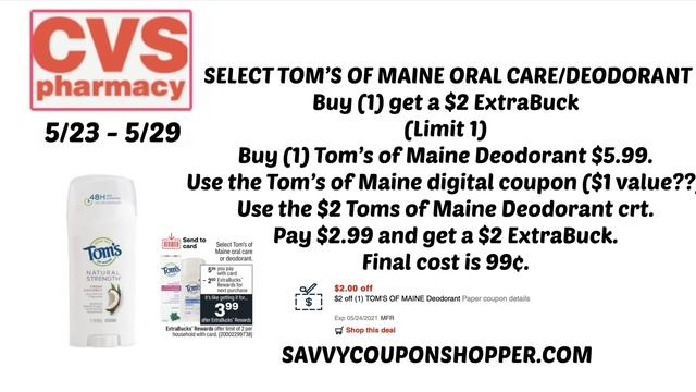 5 MUST DO CVS DEALS (5/23 - 5/29) | RAZORS, EYE CARE, DEODORANT & MORE! смотреть онлайн