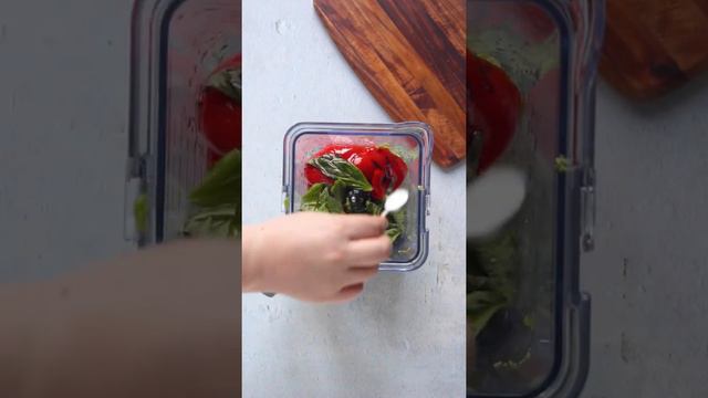 Avocado & Roasted Red Pepper Pasta #vegan смотреть онлайн