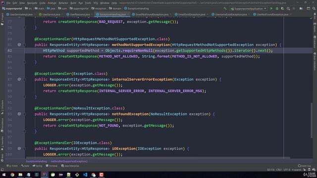 5 - Custom Exception Handling 41 Custom exception handling Part 3 смотреть онлайн