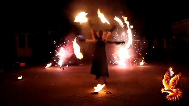 Огненное шоу 9 сентября Театр Огня "Аликанто" Брянск смотреть онлайн