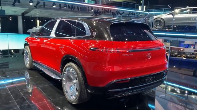Обзор нового Mercedes Maybach EQS смотреть онлайн