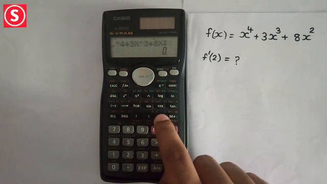 differentiation in calculator fx-991MS #differentiation смотреть онлайн