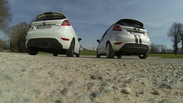 Ford fiesta sport platinium (metal edition) 1.6 134 sound VS Ford fiesta titanium 1.25 82 sound смотреть онлайн