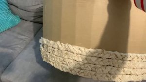 DIY ? Корзина под елку из БУМАГИ ДЛЯ ВЫПЕЧКИ своими руками за КОПЕКИ!