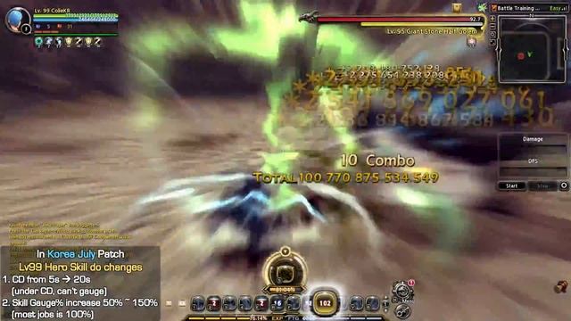 BIG CHANGES - Lv99 Hero Skill / Dragon Nest Korea (2023 July) смотреть онлайн