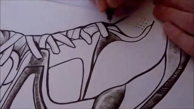 1989 OG Reebok Pumps Drawing Process смотреть онлайн