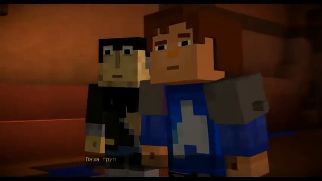 Minecraft Story Mode 7 эпизод - играем моим новым скином и рандомными скинами #2 смотреть онлайн
