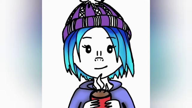 Рисую в ibisPainX | Как нарисовать девочку | Первый рисунок в ibisPainX #ibispaintx #art #рисование смотреть онлайн