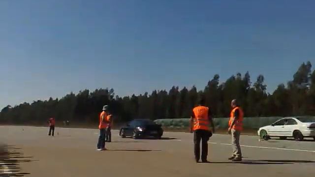 Honda Civic Turbo Amatuzzi vs Porsche 911 Turbo 997 (2) смотреть онлайн