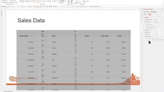 How To Edit Tables - PowerPoint (Quick Tip TUTORIALS) смотреть онлайн