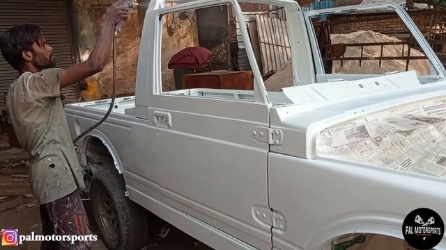 32-Year-old MARUTI SUZUKI GYPSY Came From NEPAL For COMPLETE RESTORATION At PALMOTORSPORTS (INDIA)