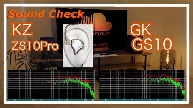 KZ ZS10Pro vs GK GS10 [IEMs Chinese In-Ear headphones Sound Comparison 中華イヤホン音比較] смотреть онлайн