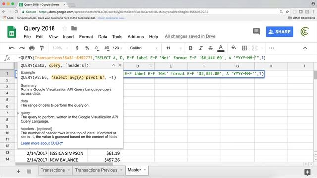 Google Sheets - QUERY Rename Columns Using Label & Format Results Tutorial - Part 9 смотреть онлайн