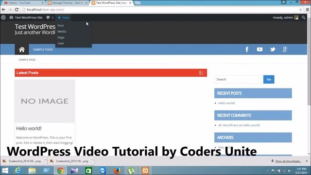 How to Install WordPress Theme смотреть онлайн