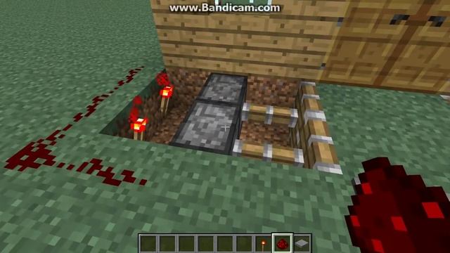 Постройка ловушки у двери в майнкрафте #2 смотреть онлайн