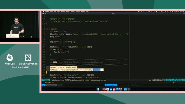 Bridging the Great Divide: SPIFFE/SPIRE for Cross-Cluster Authentication - Andrew Harding, VMware смотреть онлайн