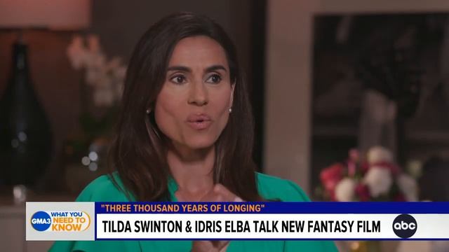 Tilda Swinton, Idris Elba talk 'Three Thousand Years of Longing' смотреть онлайн