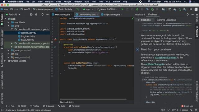 Android + Firebase Database 1/3 смотреть онлайн