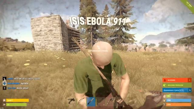 Rust Первый час после вайпа. Монтаж №1 смотреть онлайн