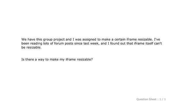 CSS : How can I make an iframe resizable? смотреть онлайн