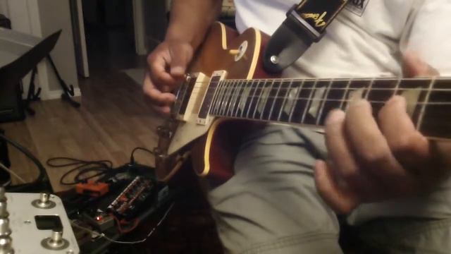 gibson r8 and Fender bassman amp смотреть онлайн