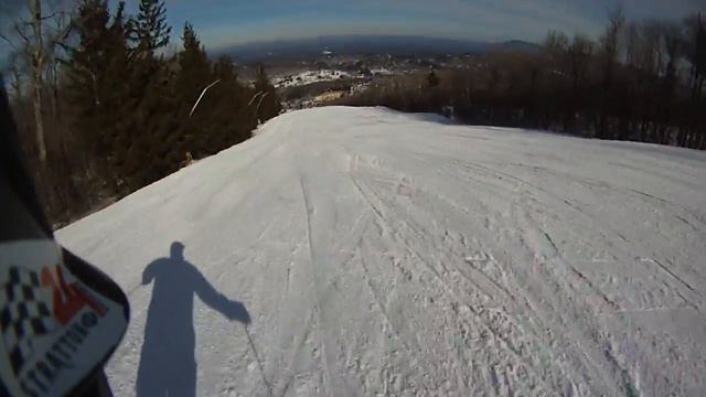 02/04/14 The Big Man and Ski Haus Ryan enjoying Atomic Blackeye Ti 81. смотреть онлайн