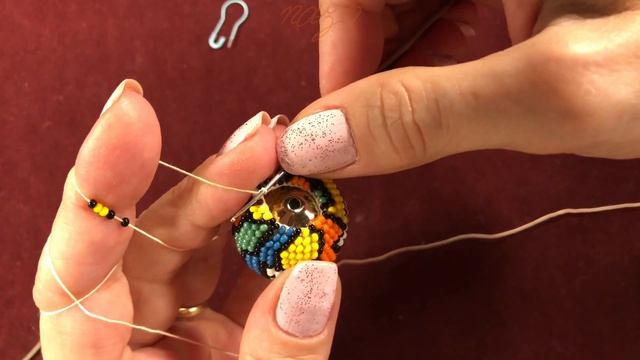 Hapishane İşi Top Örme Nasıl Yapılır. Bölüm 6/6 (How to make beaded crochet ball. Part 6/6) смотреть онлайн