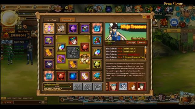 Ninja Treasure | Recruited "Jugo Sage" ►Anime Ninja World Online смотреть онлайн