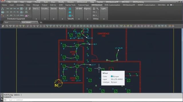 Design Master Electrical for AutoCAD: Homeruns and Loops Options (03/21/2019) смотреть онлайн