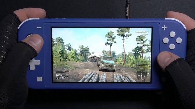 Snow Runner Nintendo Switch lite blue gameplay смотреть онлайн