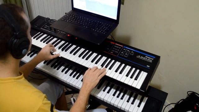 It must been love - Roxette (Teclado/Keyboard/Piano Backing Track) смотреть онлайн