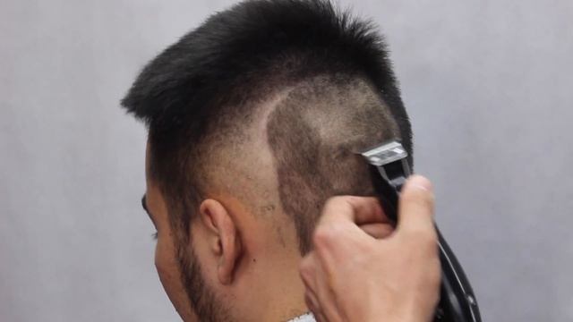 Портрет Джейсона Стэтхэма. Как научиться делать рисунок на голове? ( HAIRTATTOO ) смотреть онлайн
