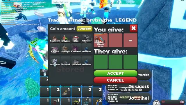 ROBLOX Creatures of Sonaria - What will people offer for a species Keruku? (50 Subscribers Special) смотреть онлайн