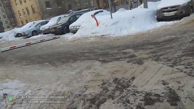 Подготовка к сносу пятиэтажек по адресам: Зелёный проспект 29к1, 27к2, 27к3 ( 04.02.2022.) смотреть онлайн