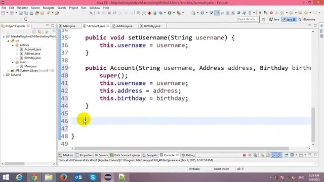 Marshalling and UnMarshalling Object to Attributes and Nested Child Elements in JAXB смотреть онлайн