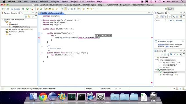 #2 LWJGL Display - LWJGL Tutorials смотреть онлайн