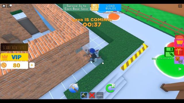 Строительство и Выживание в Роблоксе Build to Survive Simulator смотреть онлайн